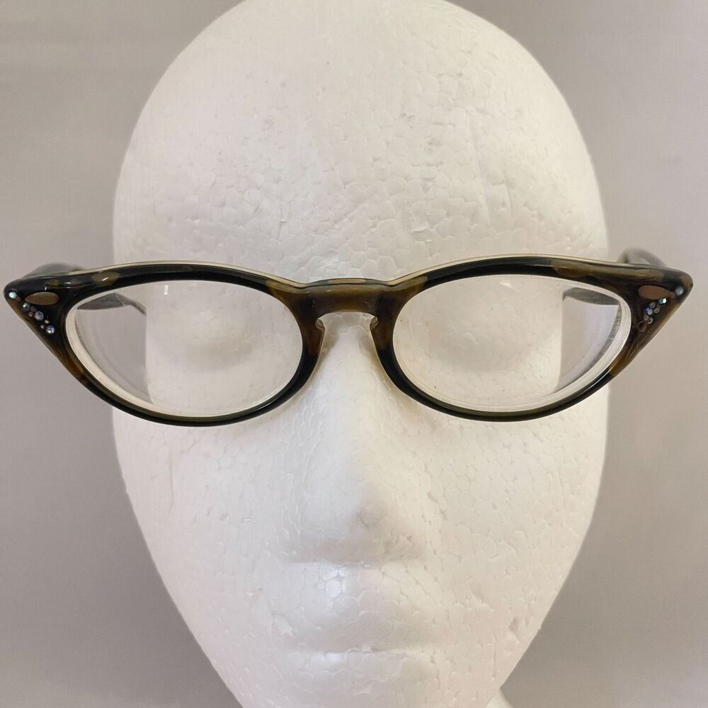 #5476 Vintage Comet Cat Eye Eyeglasses Frames Adult